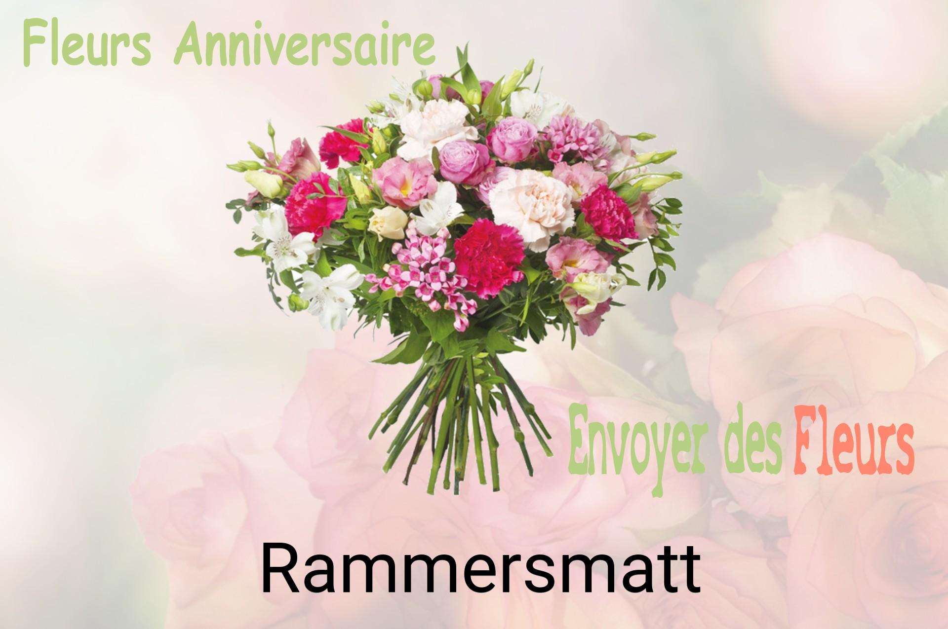 Bouquet de fleurs d’anniversaire livré à Rammersmatt