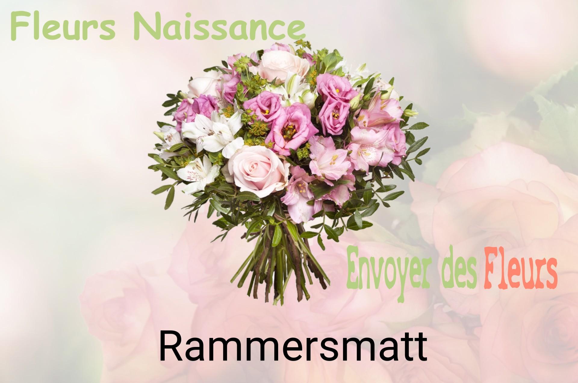 Bouquet de fleurs de naissance livré à Rammersmatt